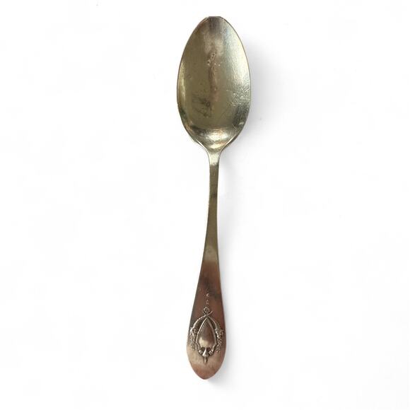 Vintage MOUNT VERNON Lunt Sterling Silver 6" Spoon - Picture 1 of 5